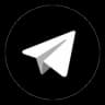 Telegram Black icon