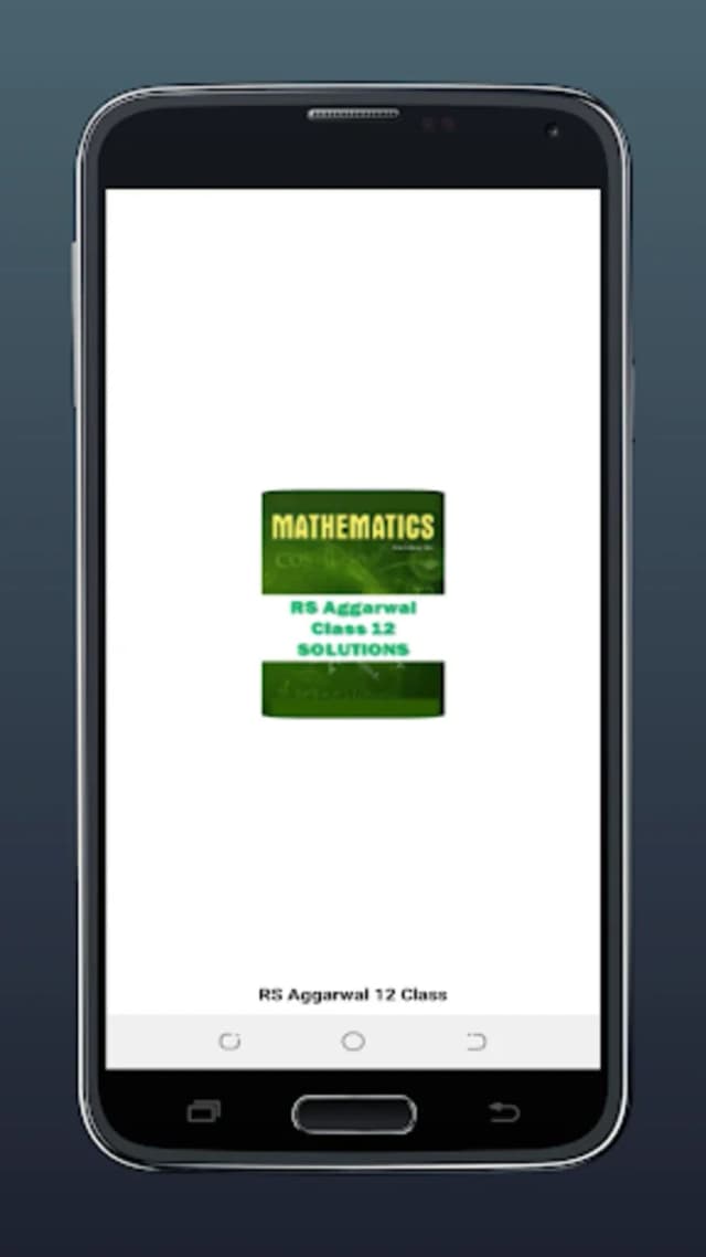 RS Aggarwal Maths 12 screenshot 6