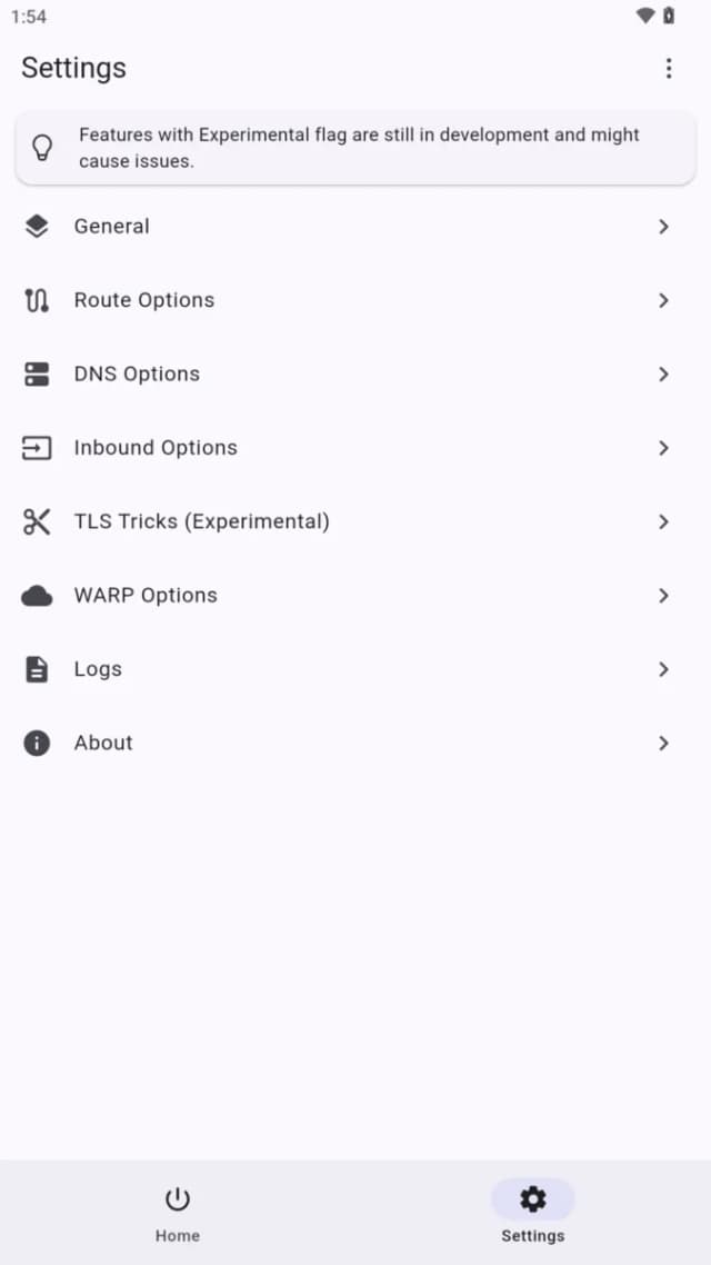 Hiddify screenshot 5