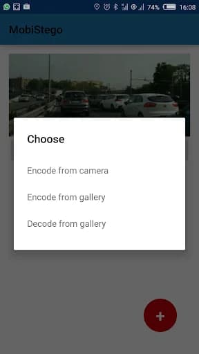 MobiStego screenshot 2