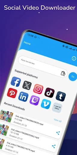 Social Video Downloader screenshot 1