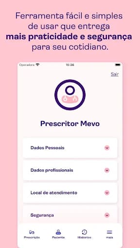 Mevo Profissionais screenshot 1