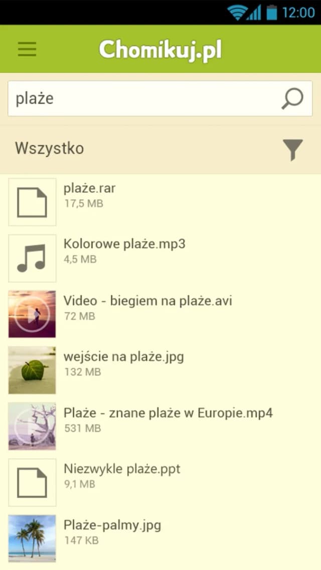Chomikuj.pl screenshot 6