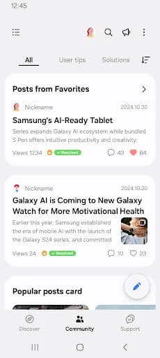 Samsung Members screenshot 6