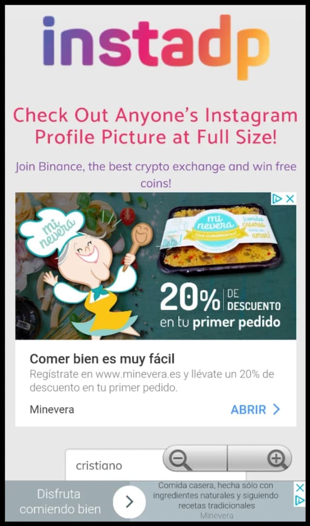 Picture of Private Instagram account screenshot 1