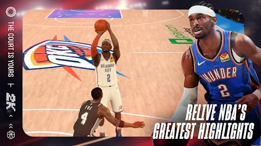 NBA 2K Mobile Basketball Game screenshot 2