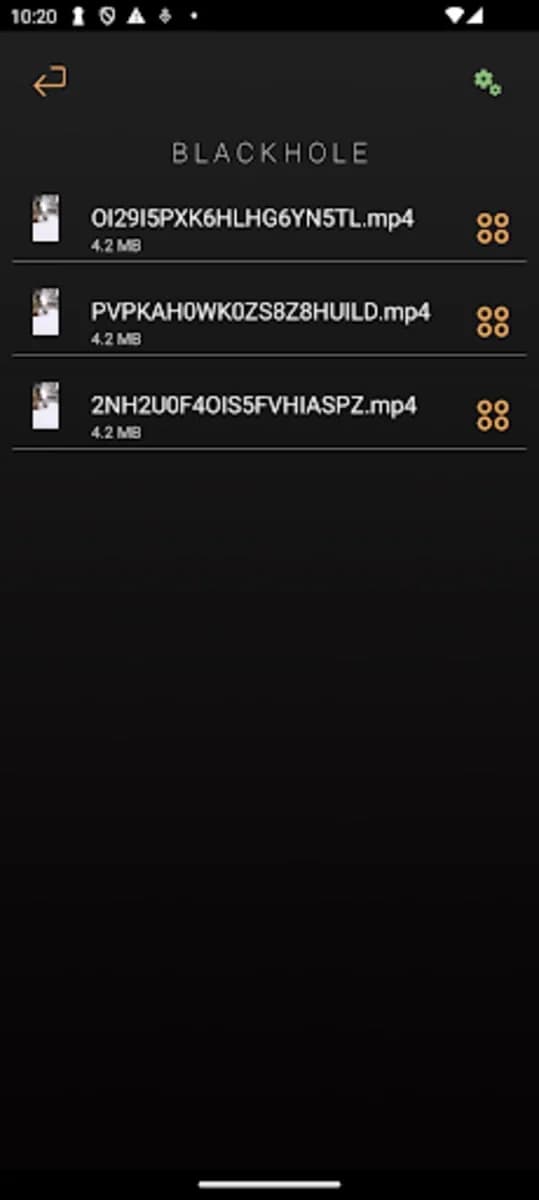 BlackHole screenshot 1