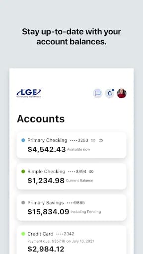 LGE Mobile Banking screenshot 3