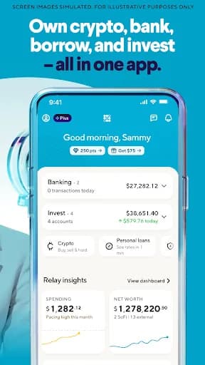 SoFi: Bank, Investing & Crypto screenshot 2