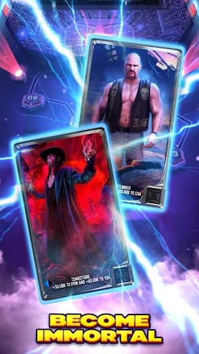 WWE SuperCard - Wrestling Game screenshot 1