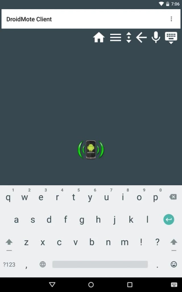 DroidMote Client screenshot 4