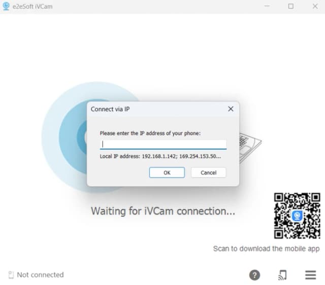 iVCam screenshot 2