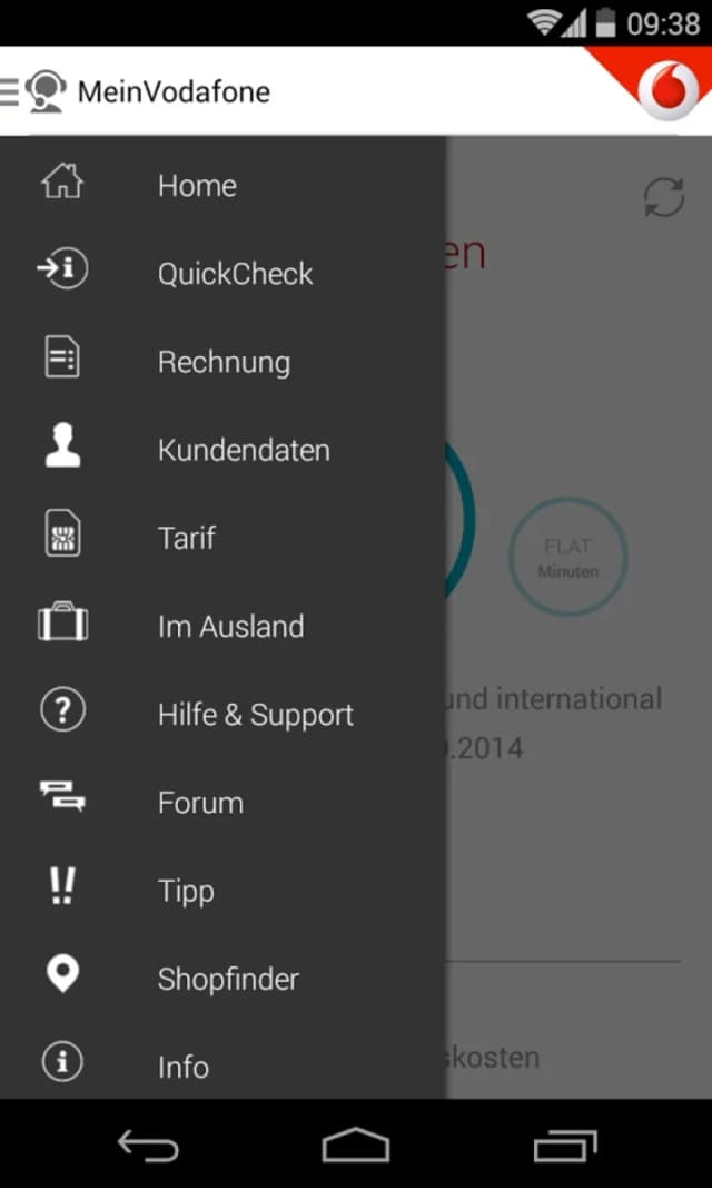 MeinVodafone screenshot 3