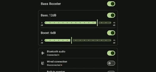 Bass Booster screenshot 2