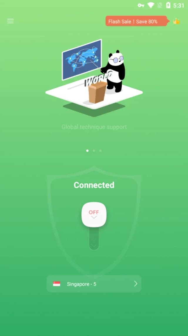 Panda VPN Pro screenshot 1