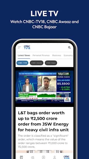 CNBC-TV18: Business News screenshot 5