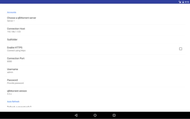 qBittorrent Controller screenshot 1