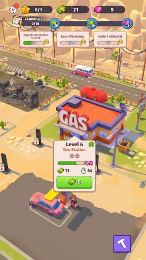 Roadside Empire: Idle Tycoon screenshot 1