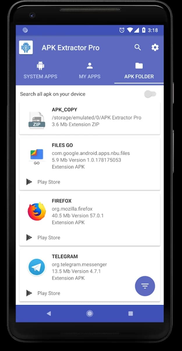 APK Extractor Pro screenshot 3