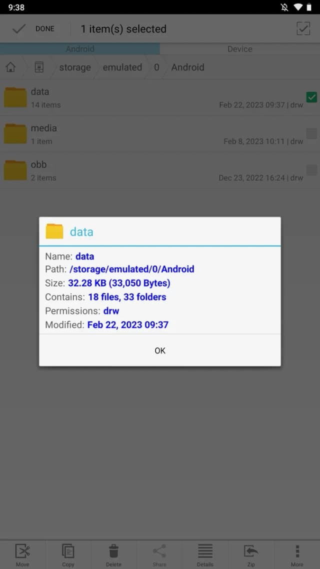 File Manager HD screenshot 4