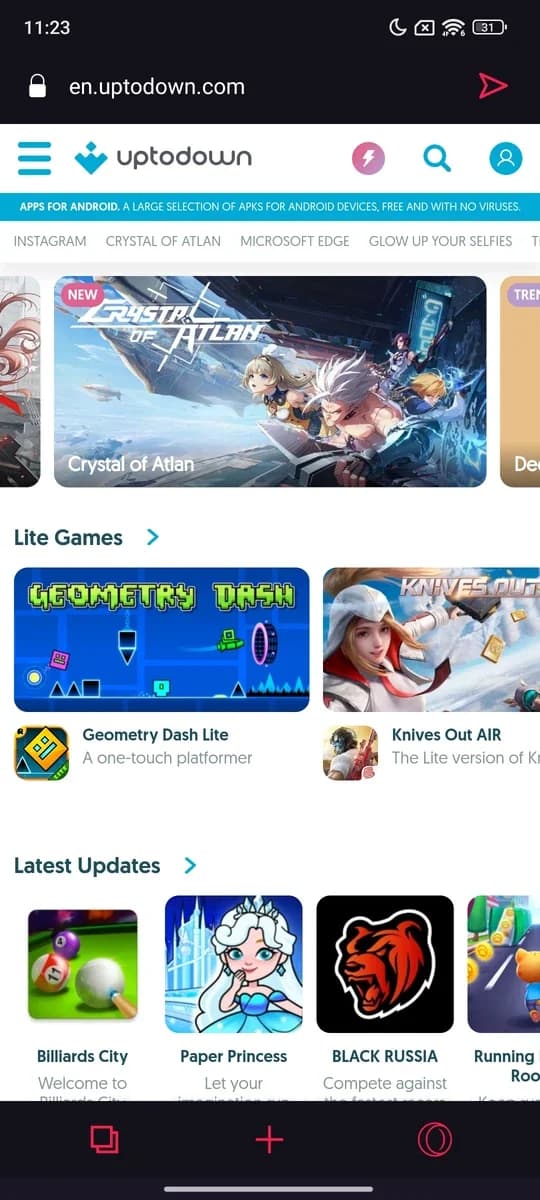 Opera GX screenshot 3
