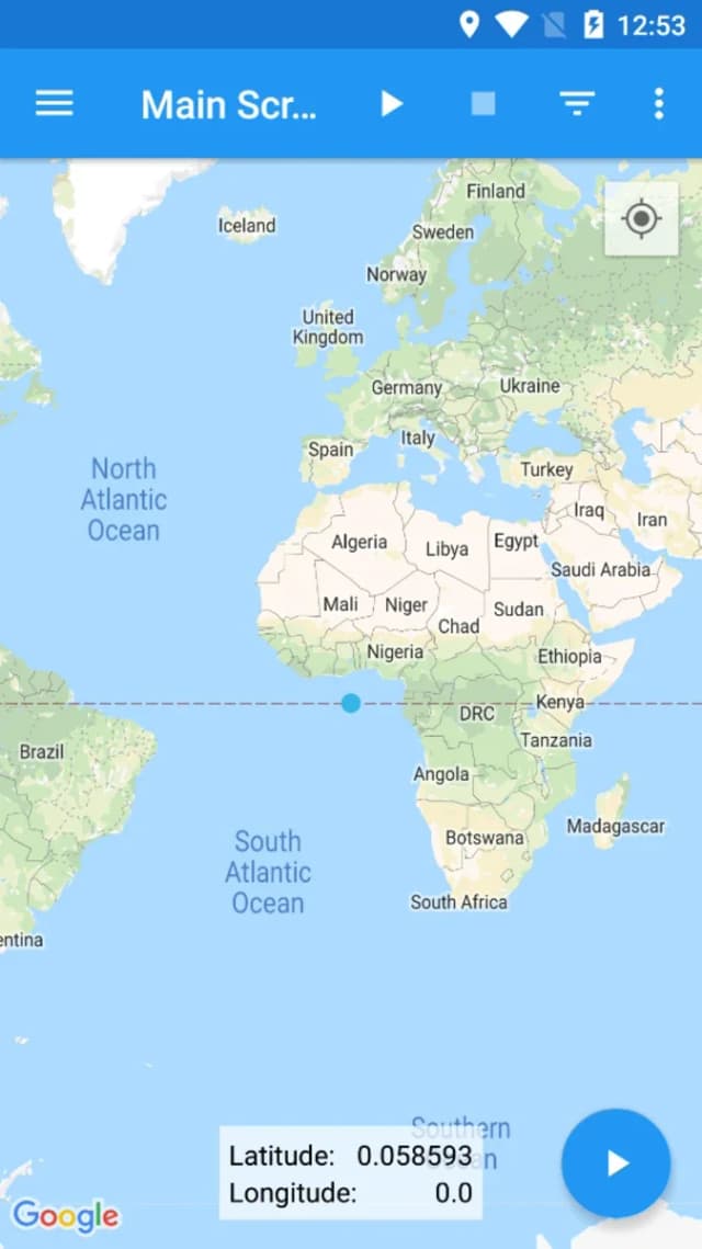 Fake GPS screenshot 1