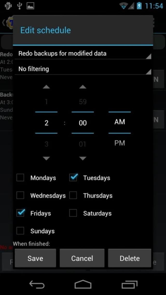 Titanium Backup Root screenshot 1