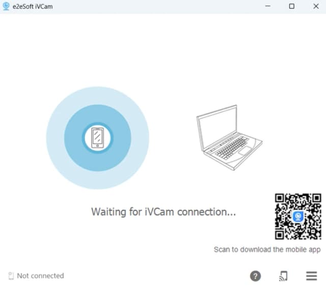 iVCam screenshot 1