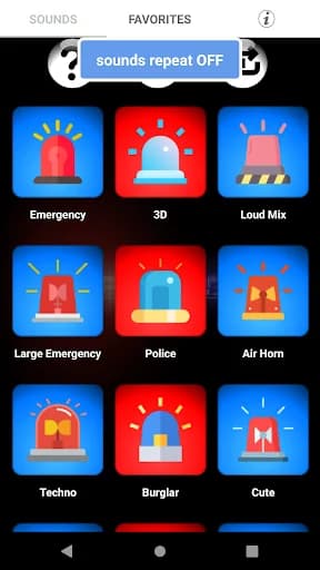 LOUD Siren Ringtones screenshot 5