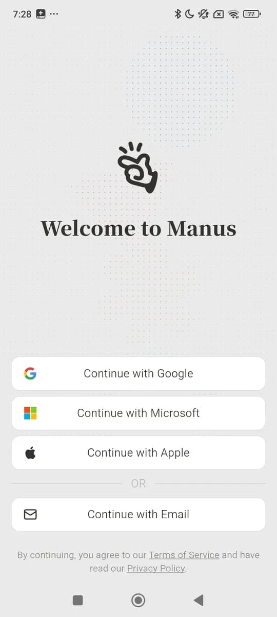 Manus AI screenshot 1