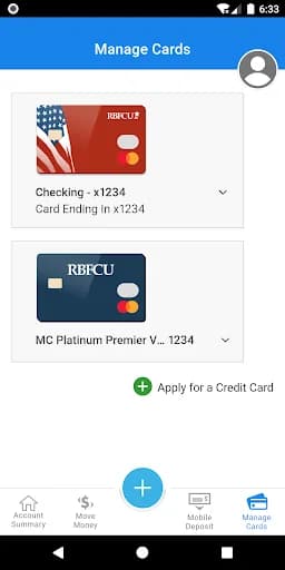 RBFCU screenshot 4