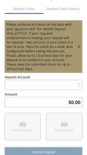 Founders FCU – Mobile Banking screenshot 1
