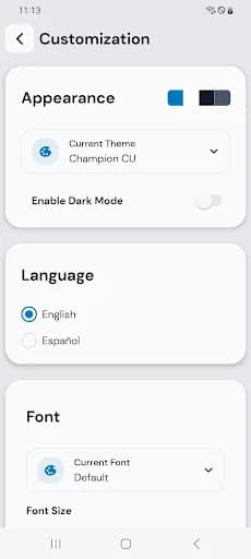Champion CU Mobile Banking screenshot 6