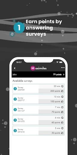 Maximiles screenshot 2