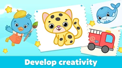Coloring for Kids: Drawing 2-6 screenshot 6