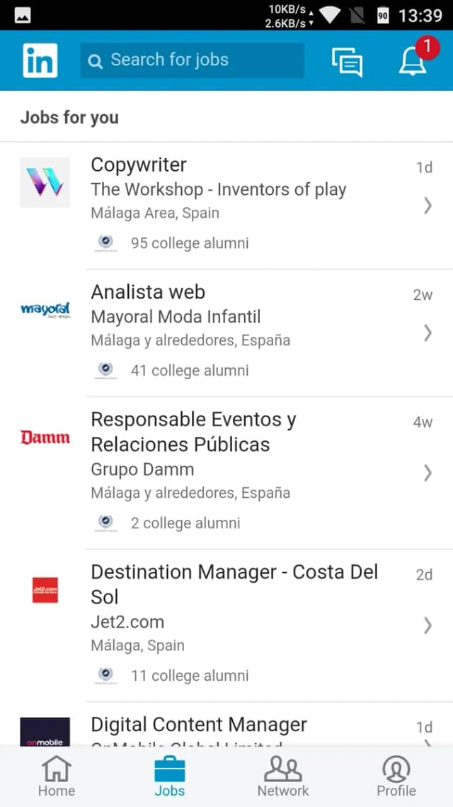 LinkedIn Lite screenshot 4