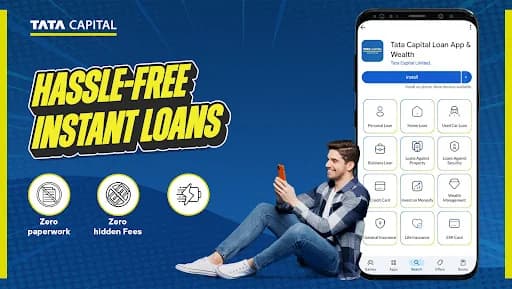 Tata Capital Loan App & Wealth screenshot 1