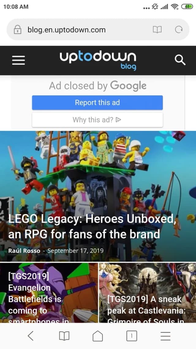 Captura 1 de Mi Browser