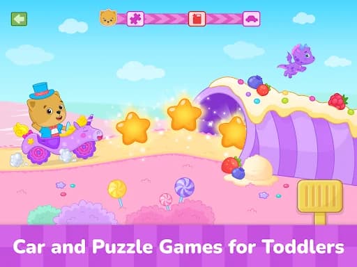 Kids car games for toddlers 1+ screenshot 6