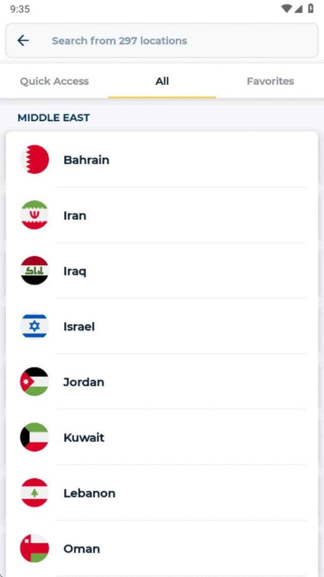 HMA! Pro VPN screenshot 2