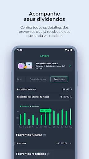 Grana - IR da bolsa automático screenshot 6