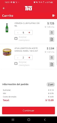 Almacenes TIA screenshot 5