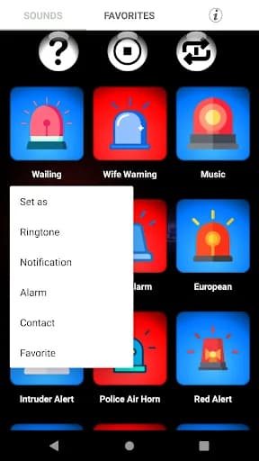 LOUD Siren Ringtones screenshot 6