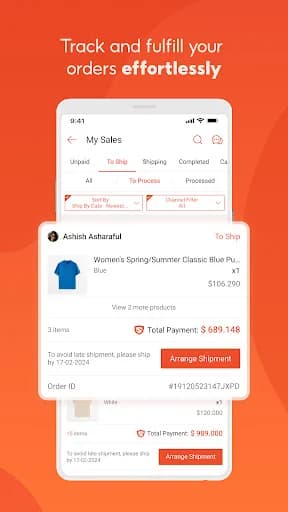 Shopee Seller Center screenshot 4