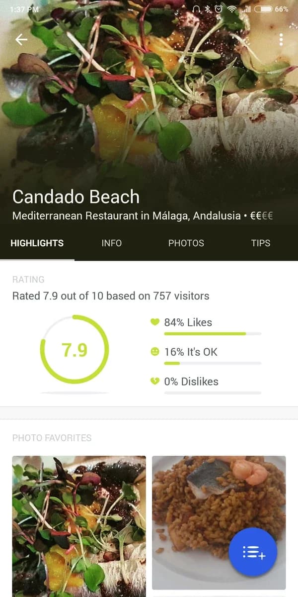 Foursquare screenshot 1