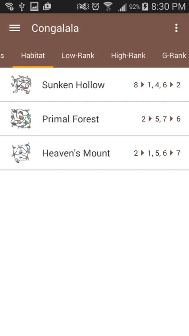 MH4U Database screenshot 3