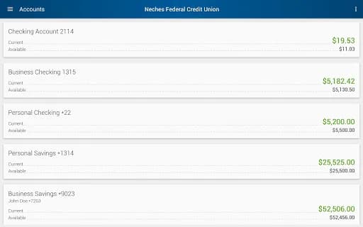 Neches FCU screenshot 6