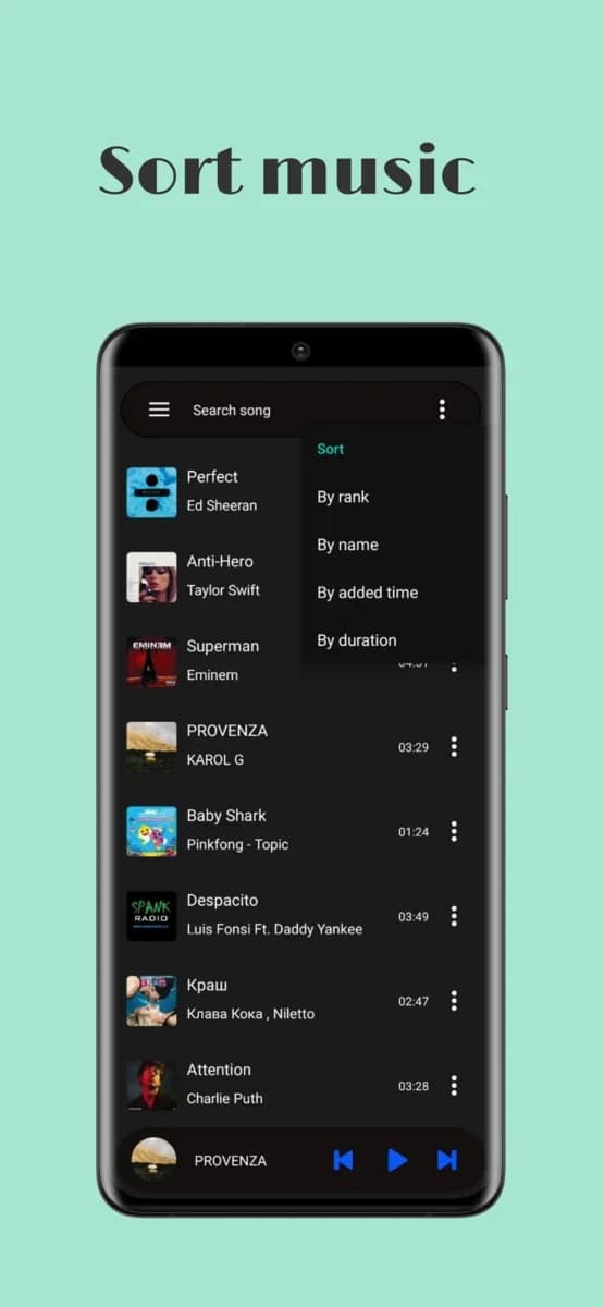 Music screenshot 1
