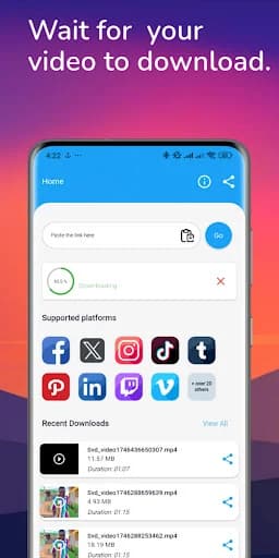Social Video Downloader screenshot 3