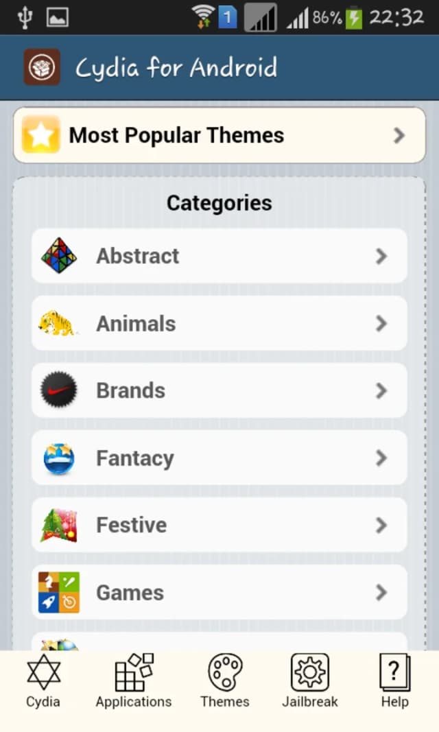 Cydia screenshot 2